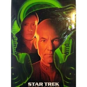 Star Trek First Contact Original Wall Art Poster The Experience Las Vegas 1997